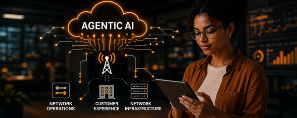 Agentic Ai - person on tablet