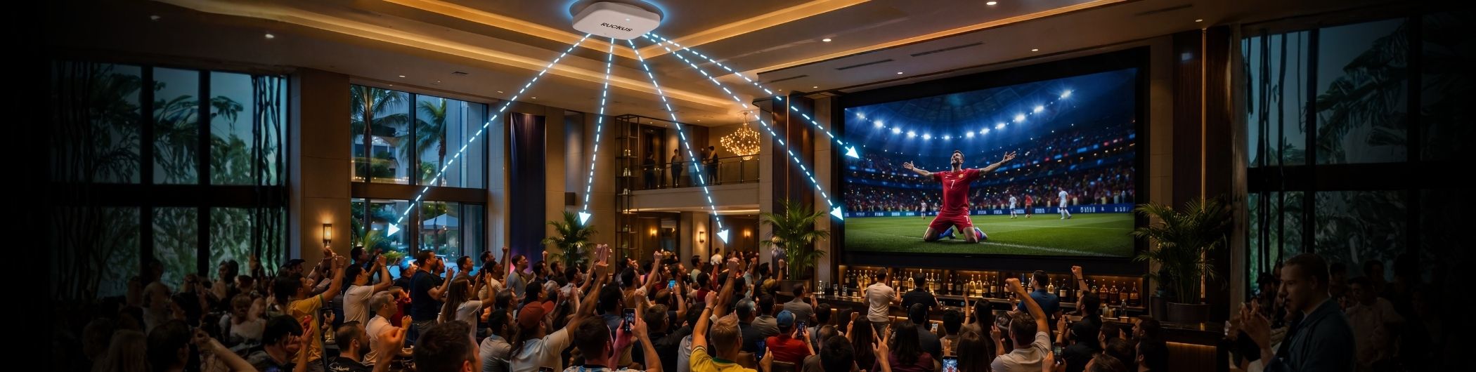 The World Cup is pushing hotel Wi-Fi to its limits