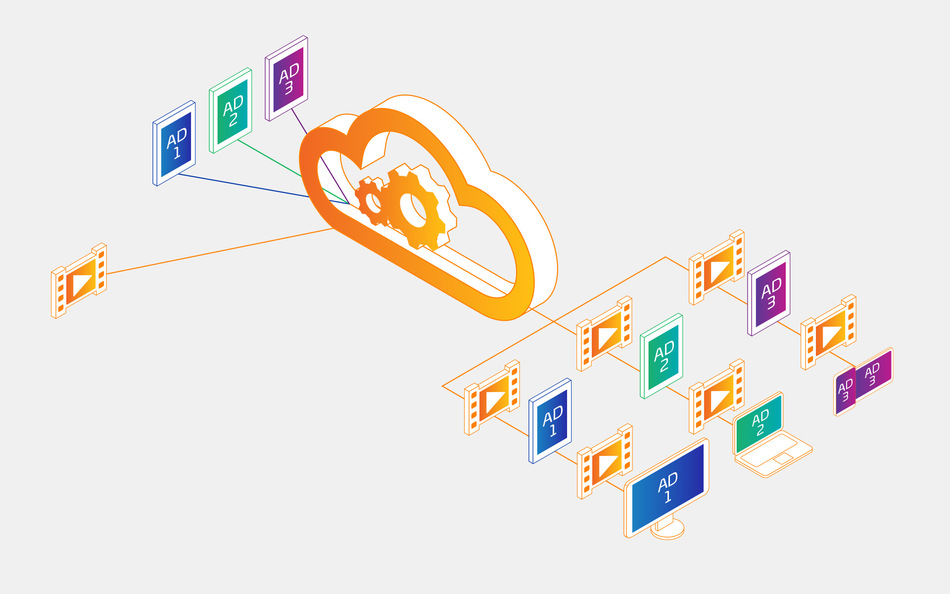 Linear TV Ad Insertion Diagram 1