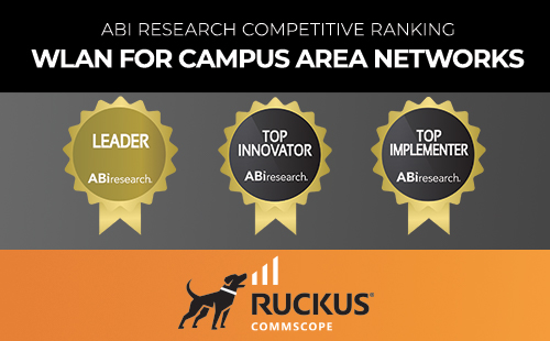 RUCKUS Networks Named a Leader in Campus WLAN Innovation and Implementation