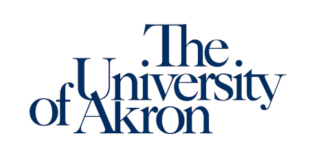 Logo for the University of Akron