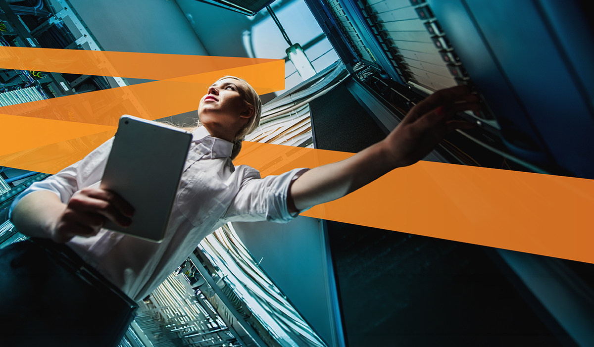 women in IT working on wi-fi issues