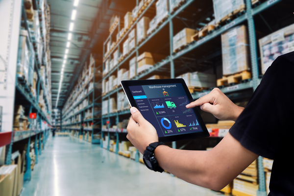 global-warehouse-tablet